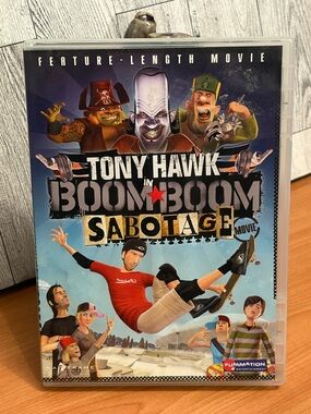Tony Hawk In Boom Boom Sabotage DVD 2006 Used
